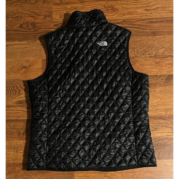The North Face Womens ThermoBall Eco Insulated Quilted Vest Black XL - Picture 2 of 3